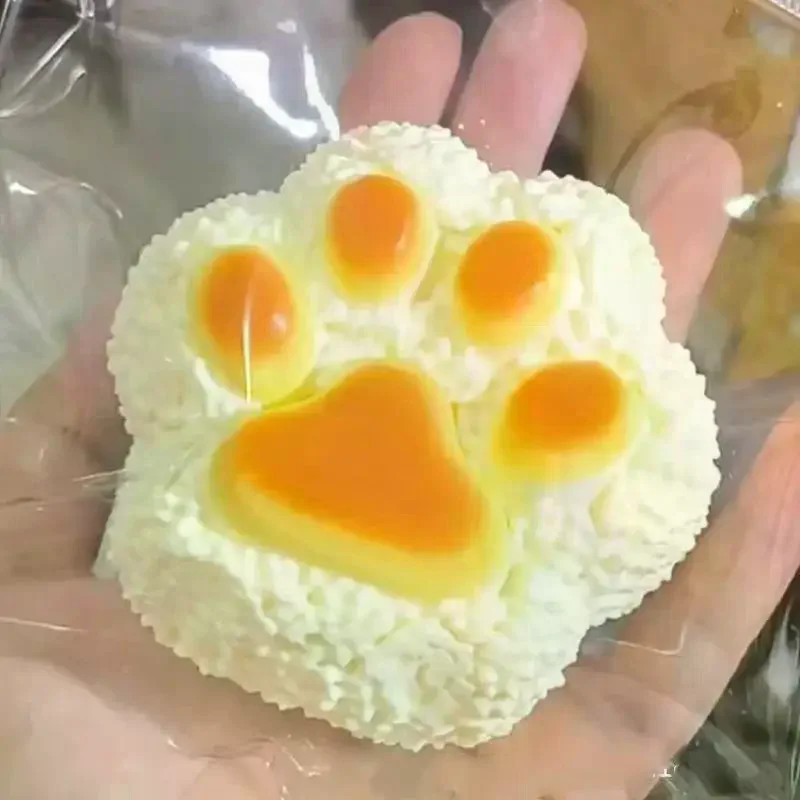Creative Onigiri Squeeze Toy For Stress Relief Slow Rise Sensory Fidget Toy Cute Kawaii Novelty Gift For Kids And Adults
