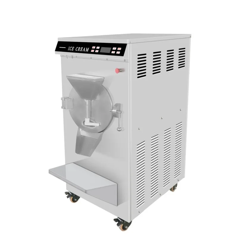 Vertical Ice Cream Machine Hard Big Production Ice Cream Commercial Ice Cream Machine Automatic Internet Celebrity Digging Ball