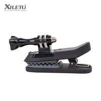 XILETU Quick Release Backpack Clip Magnetic Holder Accessories For Gopro12 11 10 Insta360 DJI Action3 4 Sports Camera Fixed Clip