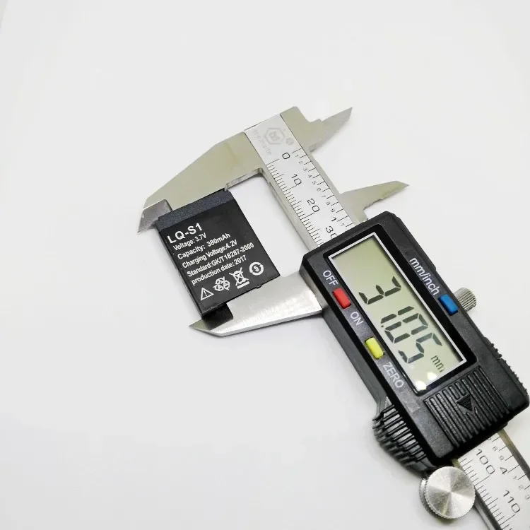 Часы-смартфон, литиевая батарея 3,7 В, 380 мАч, большая емкость, детская GPS-позиционирование, зарядка телефона для начальной школы