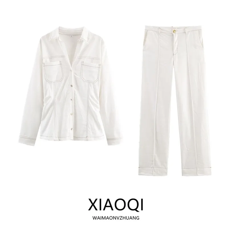 

Осенне-зимние женские модные облегающие длинные брюки све из джинсовой ткани и брюки со средней талией, комплект из двух предметов, универсальные мужские брюки для взрослых