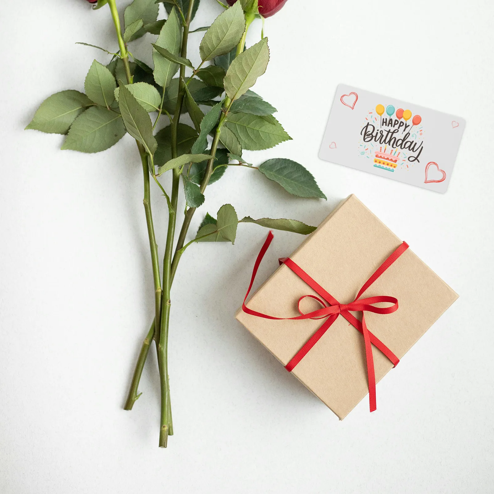 

100Pcs Kraft Blank Message Cards Retro Memo Pads Double-Sided DIY Gift Tags Wedding Favor Place Cards Party Vintage Style