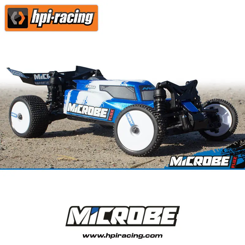 

Радиоуправляемая модель внедорожного багги HPI Racing RC Maverick 1:24 Microbe Flux Brushless 2WD на электроприводе для любителей хобби