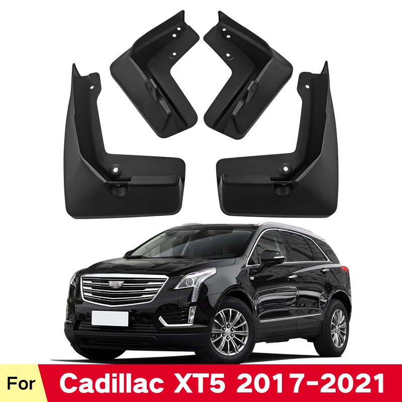 Mud Flaps For Cadillac XT5 2017-2021 2018 2019 2020 Splash Guards Fender MudFlaps Front Rear Mudguards Car Accessories