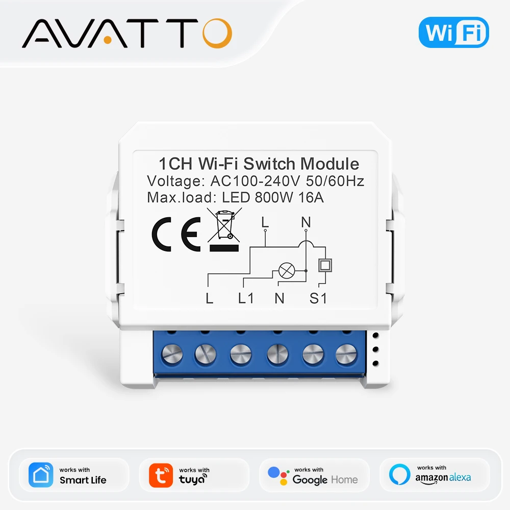 Avatto Tuya Wifi Sw…