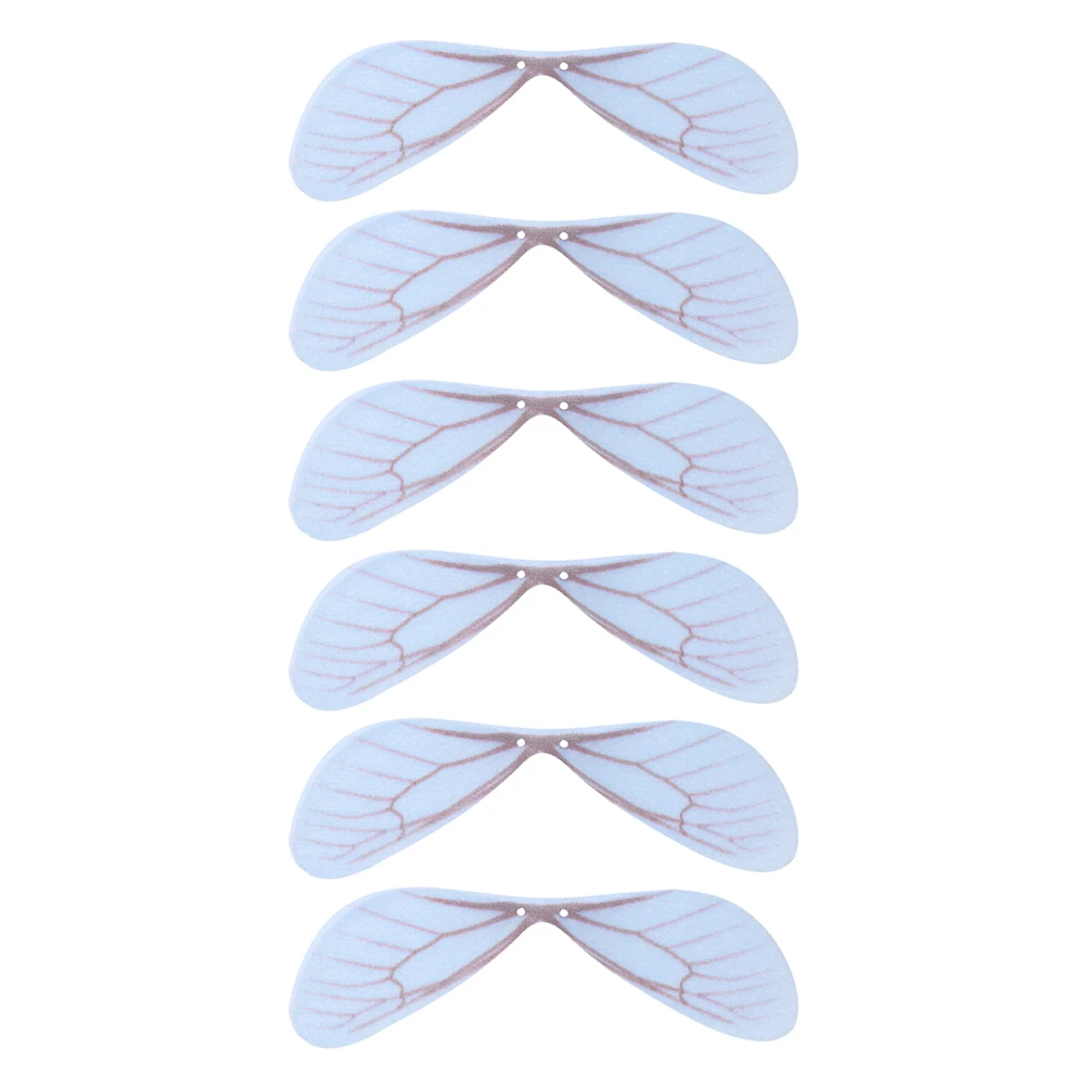 

50pcs Artificial Dragonfly Wings for Craft DIY Earrings Supplies Unique Shape Durable Material Jewelry Making Accessories