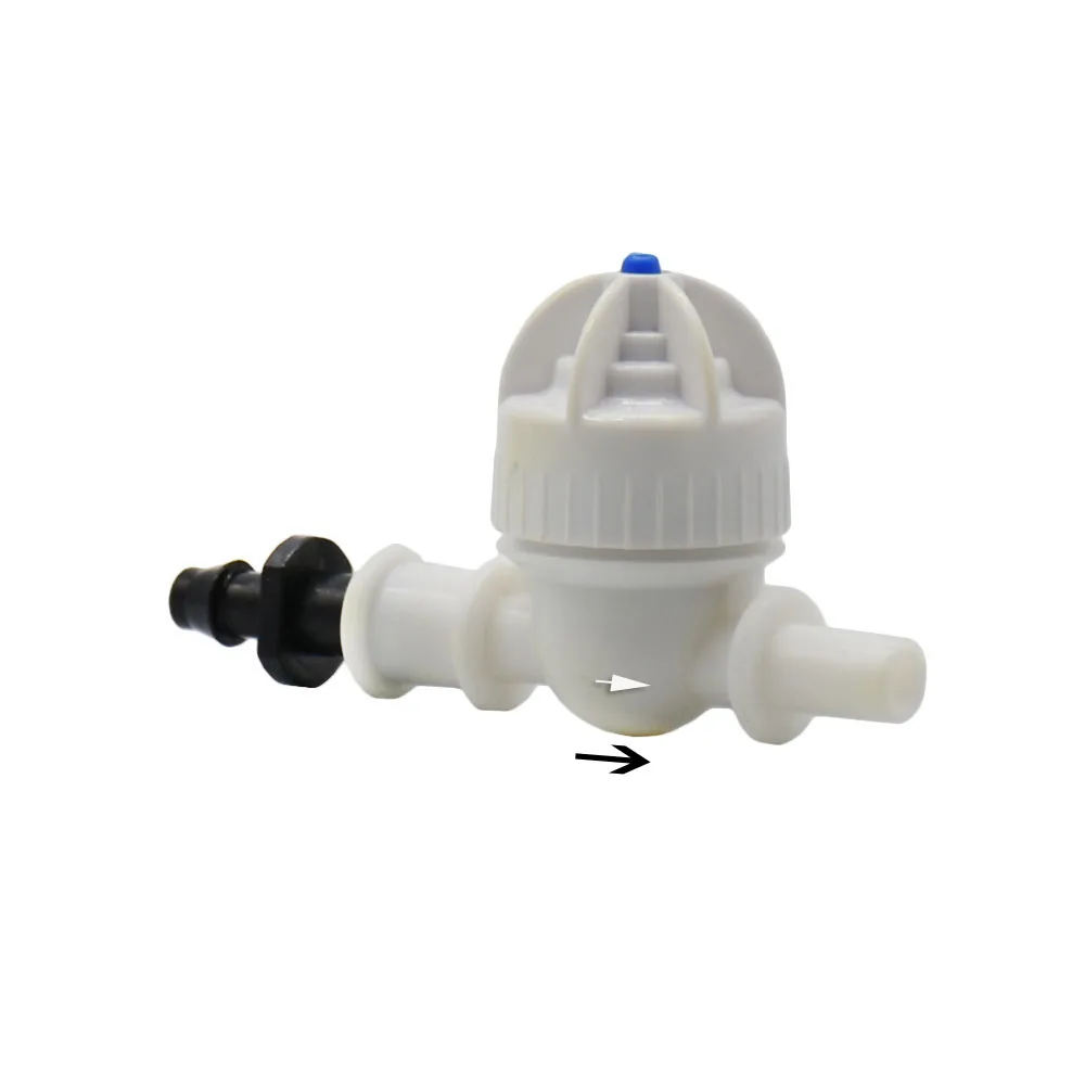 

10Pcs 6mm Anti-drip valve Irrigation Mini Valve Hanging Nozzle Adapter 6mm Greenhouse Strawberry Revolving Nozzle Adapter