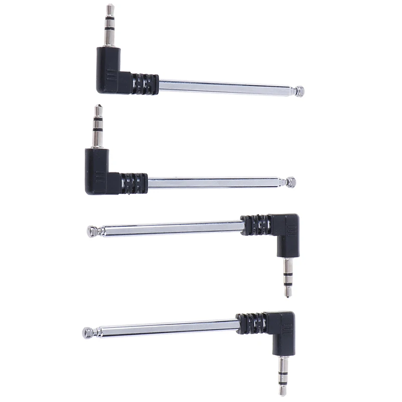 4pcs/lot Metal Cell Phone Multi Purpose 3.5mm FM Radio Antenna 8.8 Inch Long