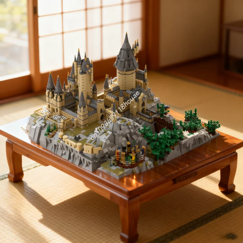 

7587pcs MOC Micropolis Castle Modular Minied Model Building blocks Christmas gifts Construction DIY creative toy idea Brick