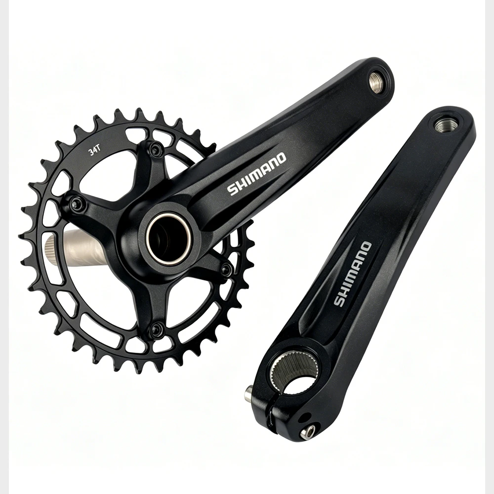 SHIMANO FC-MT510-1 1x8/9/10/11/12-Gang ​ ​ MTB 170/175mm WUZEI 96BCD 32/34/36/38/40T BSA-MT501/PA-MT500 Mountainbike-Kurbelgarnitur – Detail 26