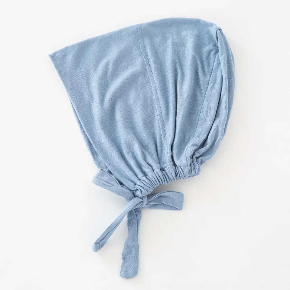 82 لون التعادل الخلفي Undercaps أزياء المرأة الحجاب الداخلي قبعة إسلامية بونيه عادي القطن الإسلامي دنة جيرسي الندى underscarf