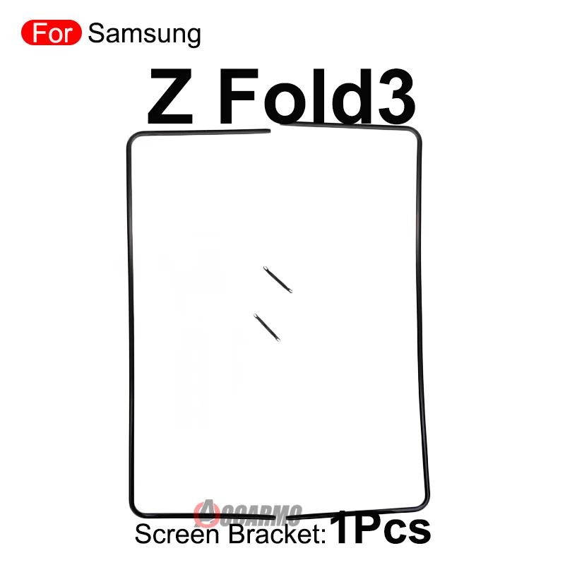 For Samsung Galaxy Z Flip 3 Flip5 / Z Flip4 Front Screen Stand Middle Bezel Frame LCD Display Bracket Plastic Hoder Replacement