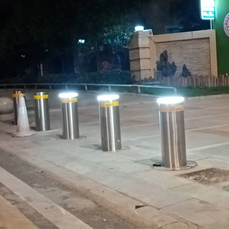 عمود رفع هيدروليكي أوتوماتيكي بالكامل، حصة طريق كهربائية مضادة للتصادمات