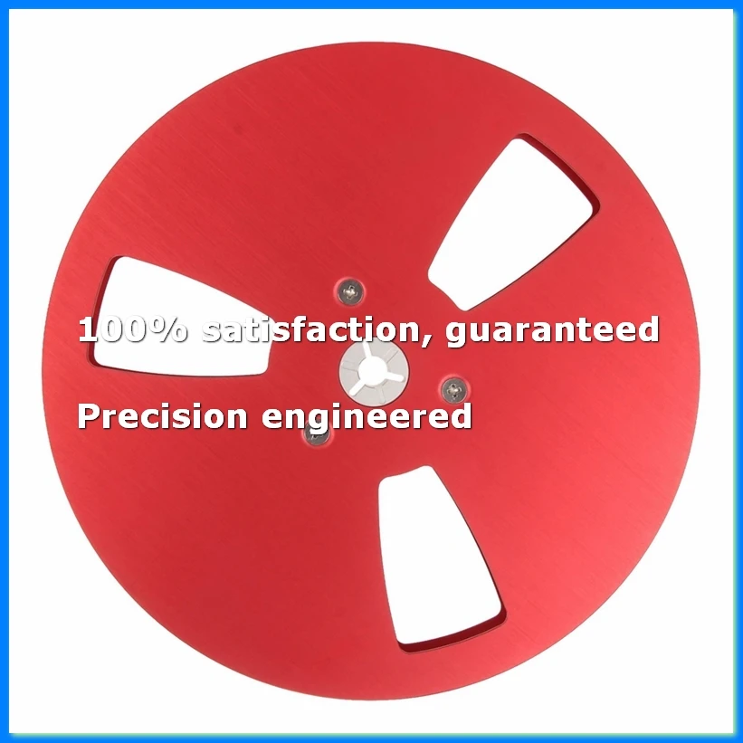 1/4 7 Inch Blank Tape Reel Empty Tape Reel 3 Holes Recording Takeup Reel for Universal for Reel to Reel Tape-ABWO
