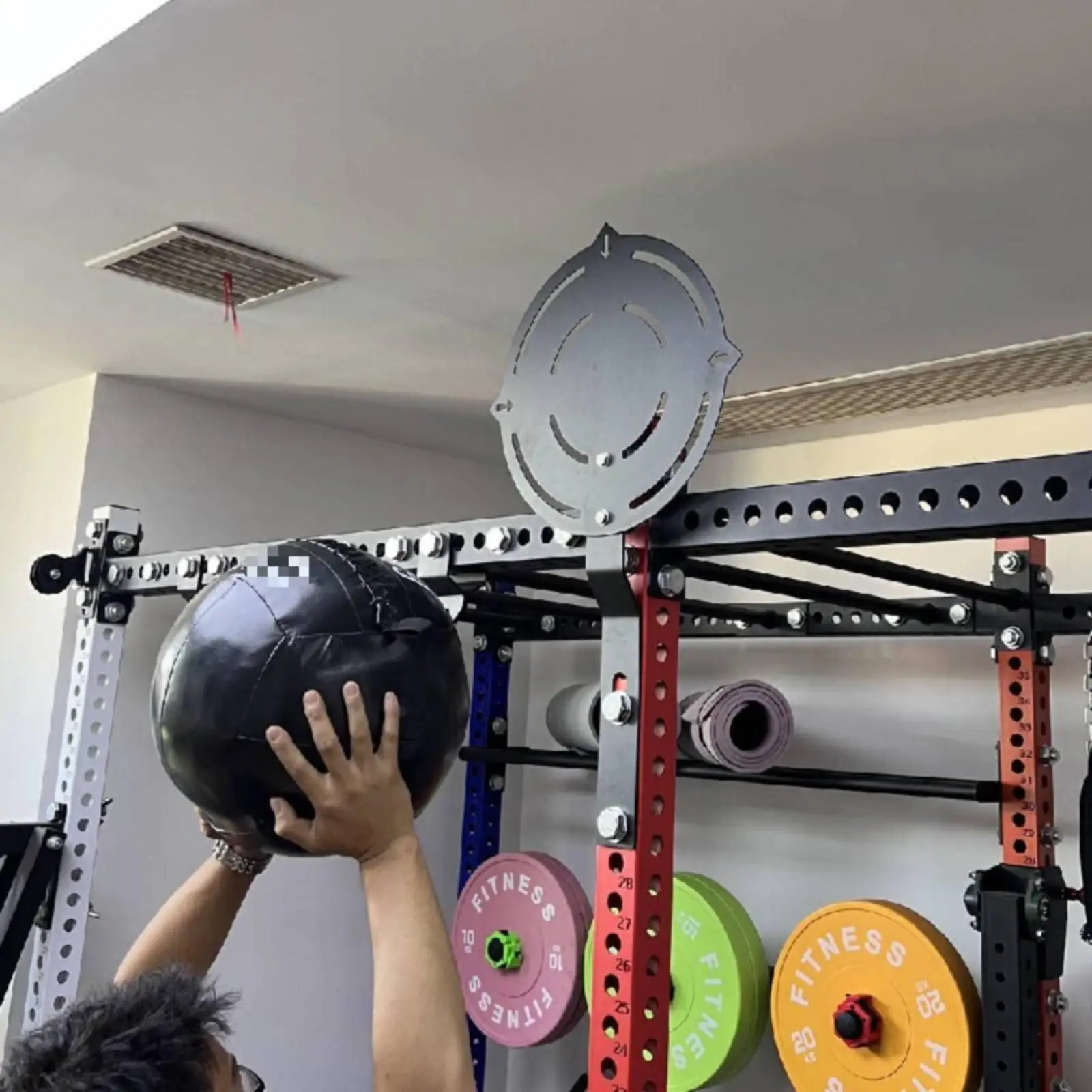 Gym Target Attachment Sturdy Wall Target with Bracket Long-Lasting for Athletes