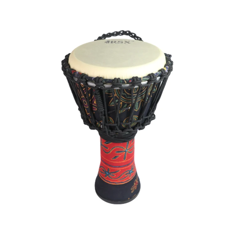 Tunable Tie Rope Djembe Djembe China Supply Wood African Fabric Djembe Drum Instrumentos Musicais