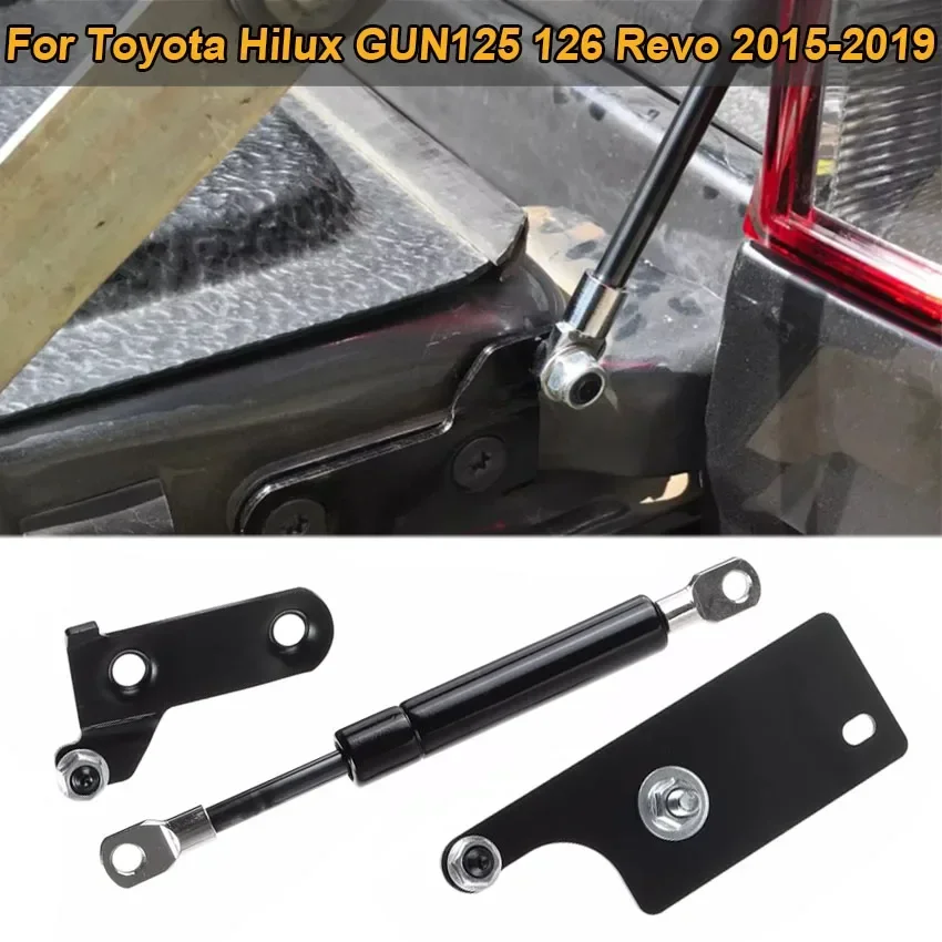 

One Side Rear Trunk Tailgate Slow Down Damper Gas Shock Assist Struts Bar For Toyota Hilux GUN125 126 Revo 2015-2019 Car Tuning