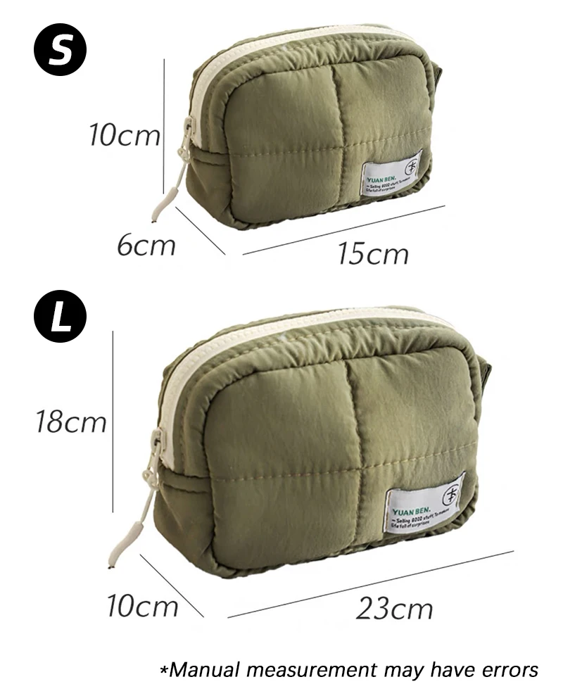 Unverzichtbare wasserdichte Kosmetiktasche aus Nylon für Reisen, eine Aufbewahrungstasche für verschiedene Gegenstände, eine Kulturtasche und eine Gepäckaufbewahrungstasche – Detail 3