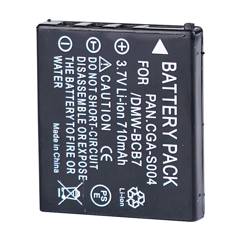 1-5Pcs CGA-S004 S004A S004E DMW-BCB7 Camera Battery For Panasonic Lumix DMC-FX2 DMC-FX7 DMC-FX2GN DMC-FX7S DMC-FX7W 710mAh view 2
