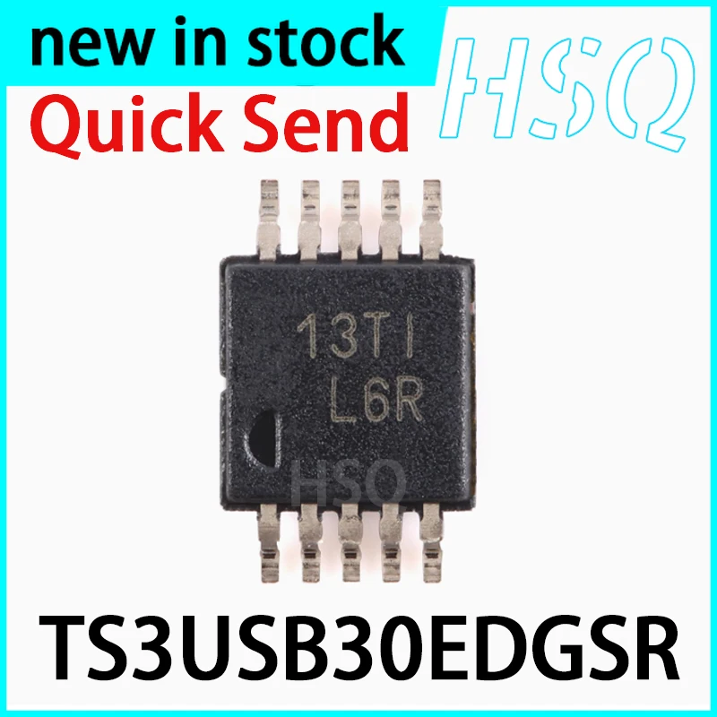 5PCS New TS3USB30EDGSR Package VSSOP-10 Multiplexing/demultiplexing Switch