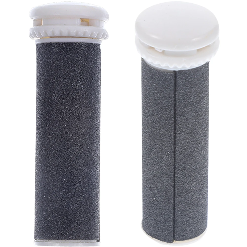 

2pcs Foot File Roller Replacement Heads Electric Durable ABS Material Pedicure Supplies Callus Removal Tools Nail Care
