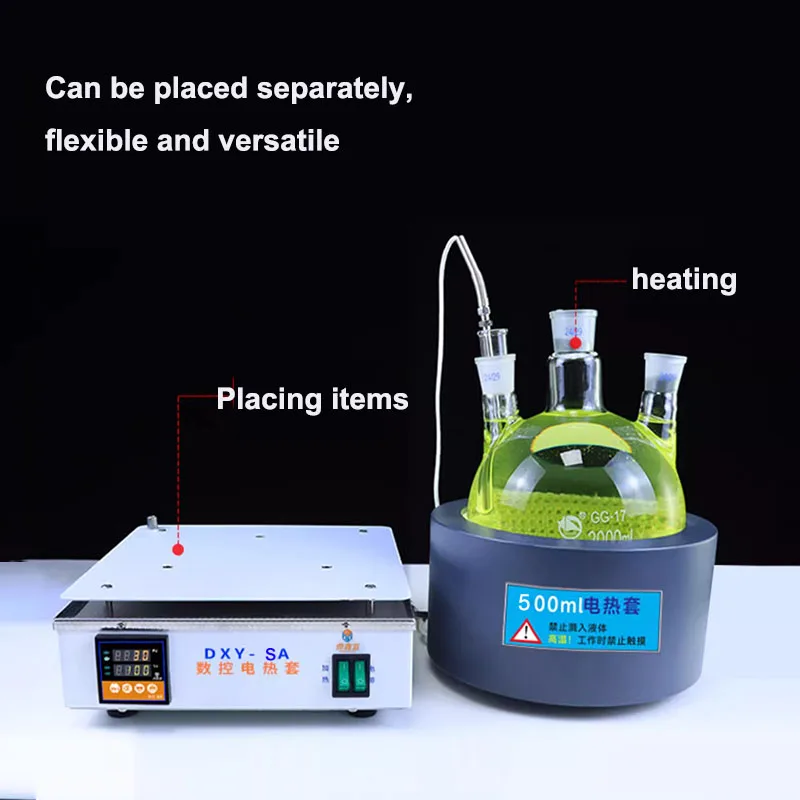 Heating Mantle Laboratory Heating Equipment Electric Flask Heating Mantle Hot with K-type sensor