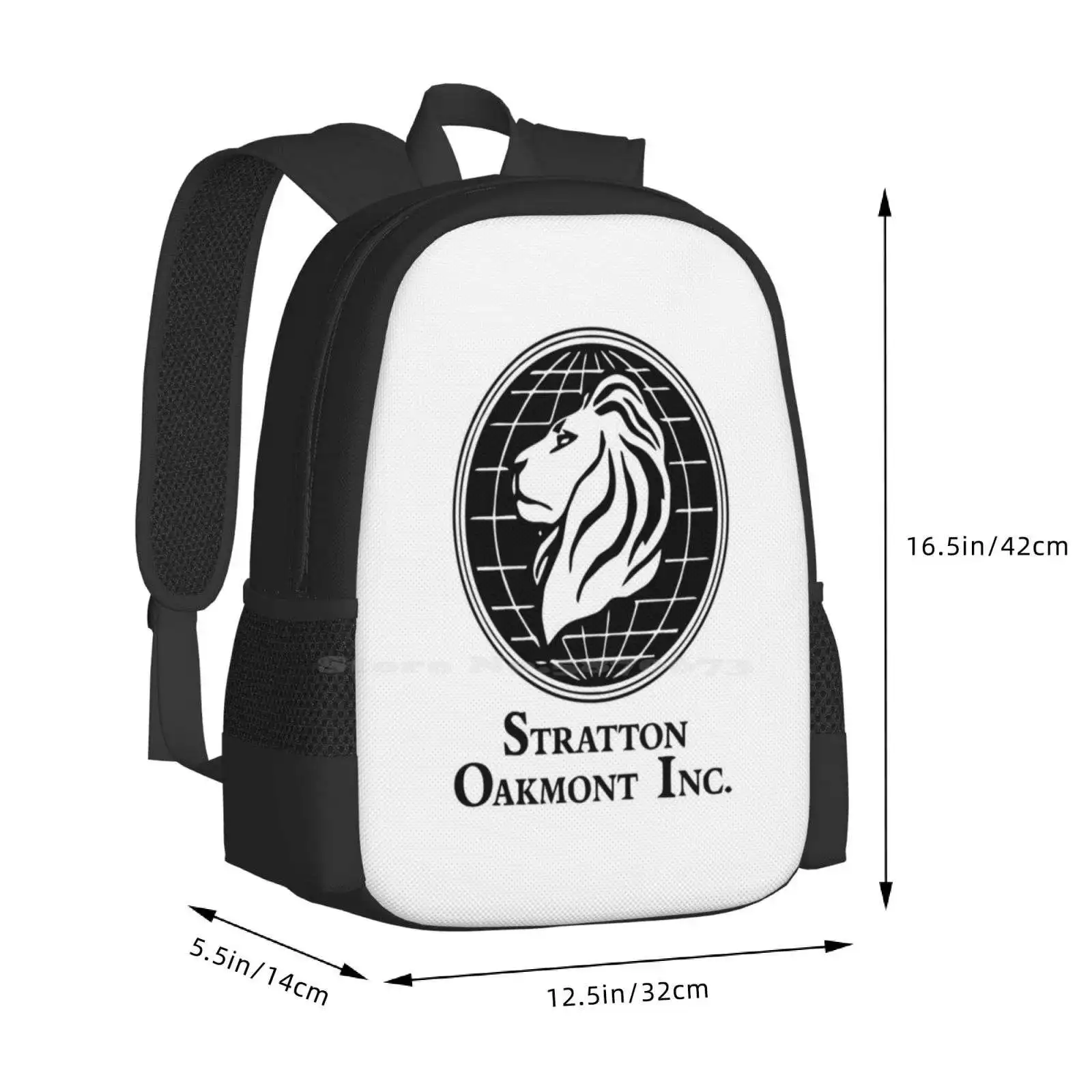 Mochila manga comprida para homens e mulheres, Stratton Oakmont Inc, Mochila Feminina, Adolescente