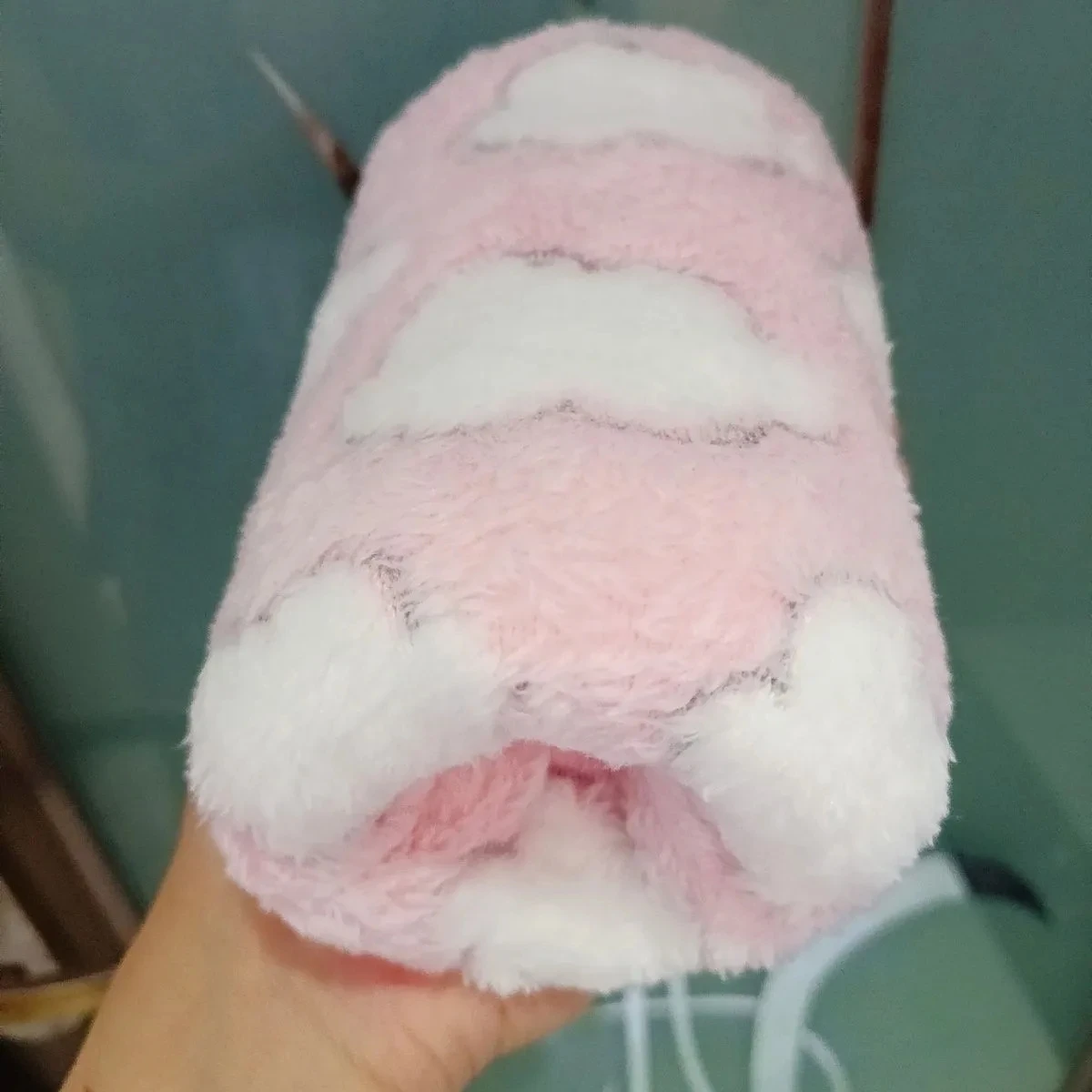 Męska bawełniana puszysta, miękka, ręcznie robiona, seksowna, wygodna, delikatna w dotyku, etui na penisa, na prywatne przyjęcia, prezent dla chłopaka.