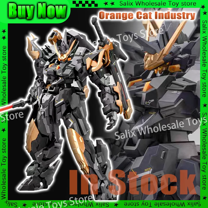 

In Stock Orange Cat Industry MG 1/100 Neamhain Model KitAssembly Action Figures Robot Plastic Model Kits Toy Customized
