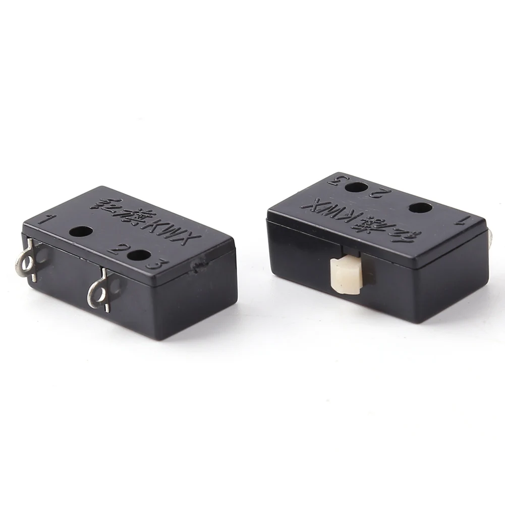 10Pcs Switch Trigger Micro Switch Metal Plastic Torch Switch Trigger Shell w/Micro Switch for TIG Argon Arc Welding