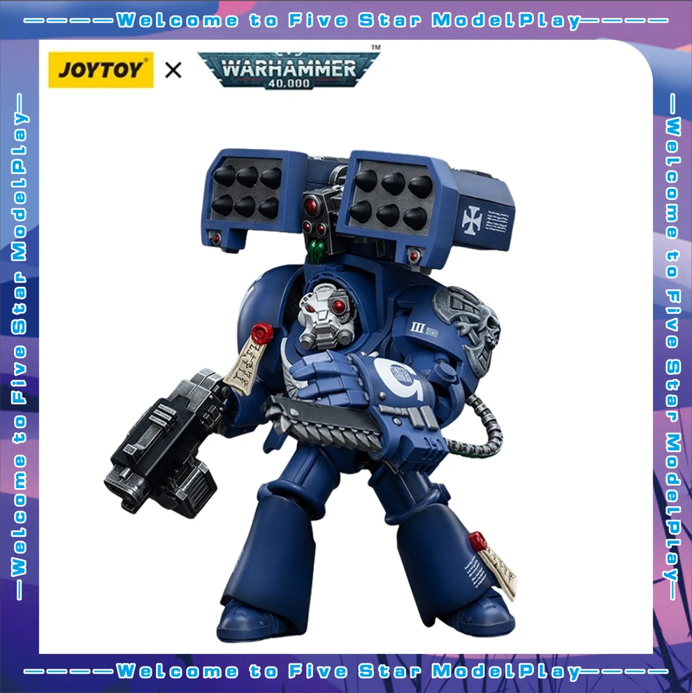 

【FS】JOYTOY Warhammer 40K масштаб 1/18 фигурки героев Ultramarines Terminators Brother Andrus модели игрушки подарки