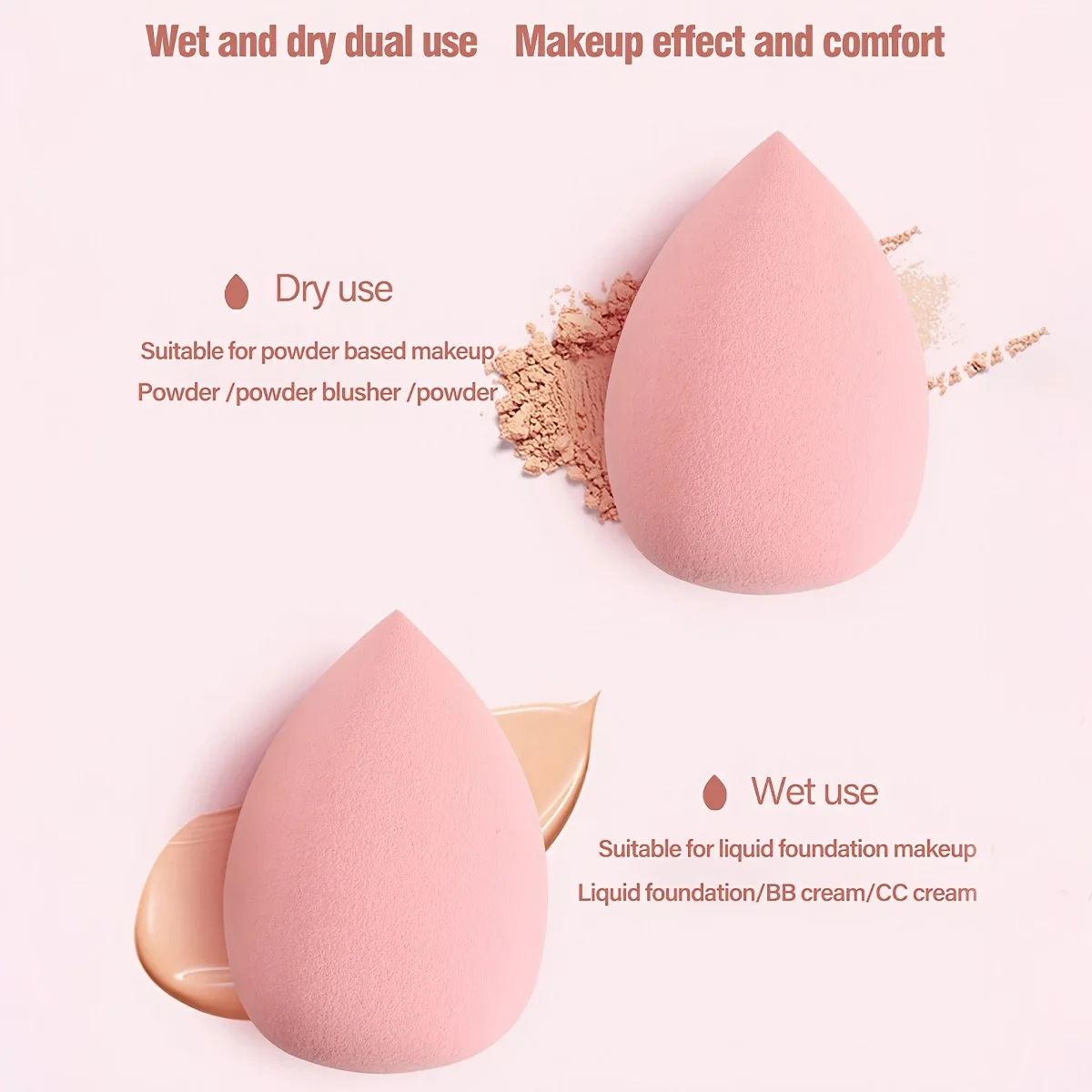 Kit de maquillaje profesional de 40 piezas con estuche de cosméticos, juego completo de brochas de maquillaje y esponjas para polvos, herramientas de belleza esenciales