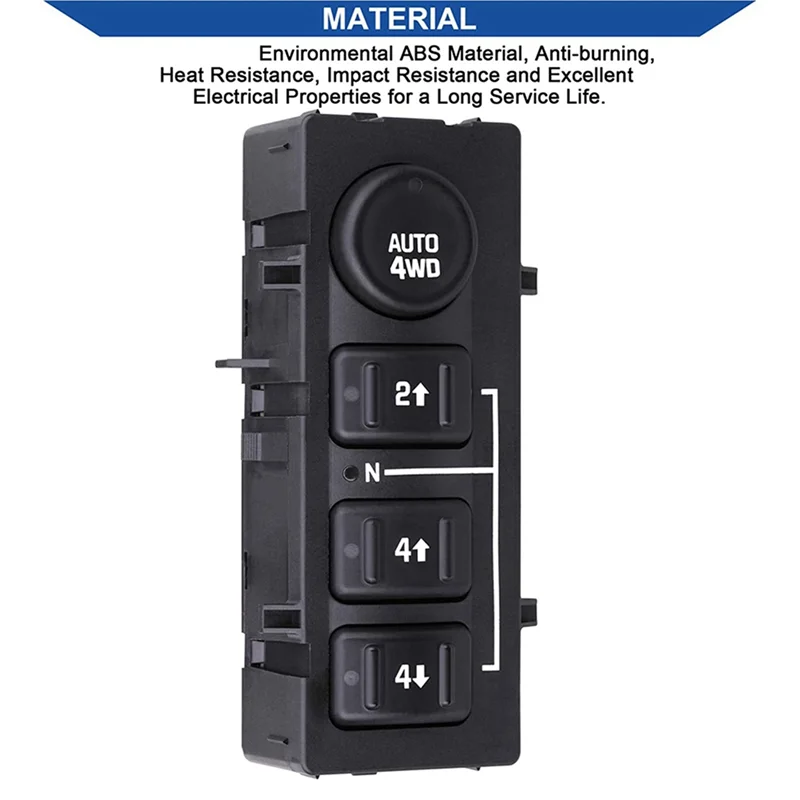 

Чувствительный 15136039 19259313, кнопка выбора раздаточной коробки, переключатель приборной панели для Tahoe Suburban GMC Sierra Silverado Cadillac