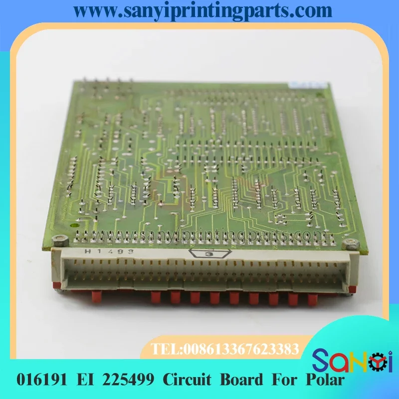 Original 95% New 016191 EI 225499 Circuit Board For Polar Cutting Machine Spare Parts