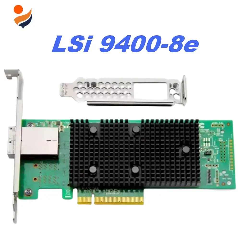 LSI 9400-8e 8 Port 12 Gb/s SATA + SAS PCIe 3.1 12gb Controller Host Bus Adapter