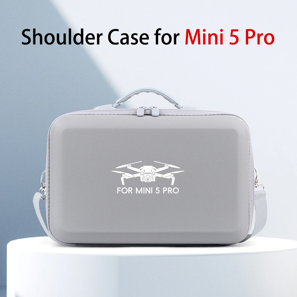 

For DJI RC N3/RC2 Remote Control Portable Storage Case PU Waterproof Protection Shoulder Bag For DJI Mini5 Pro Drone Accessories