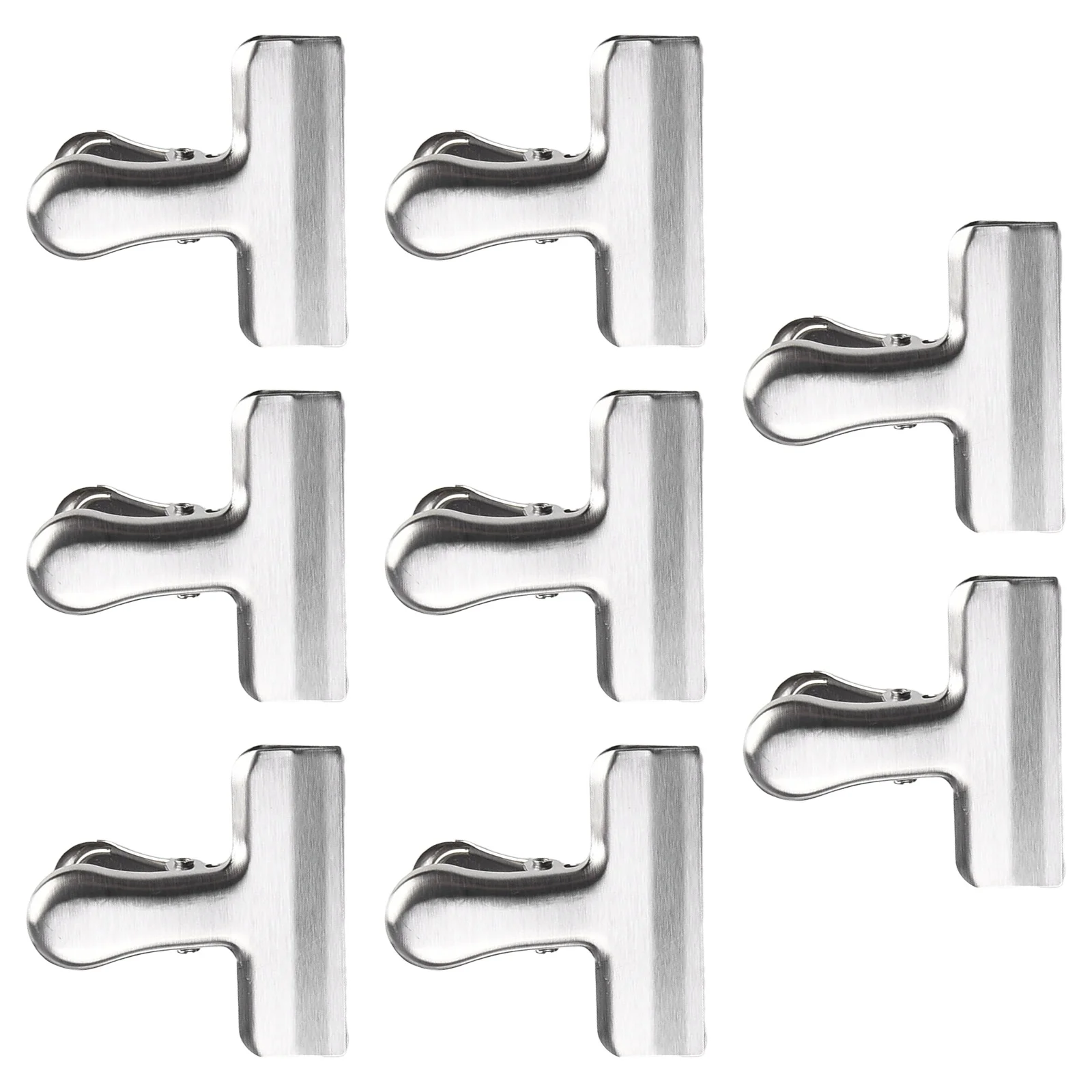 

Food Sealing Clips For Kitchen Home Office Quick Clamping Silver Easy Operation Food Bag Clip Paper Clamps 6.5x5.5cm