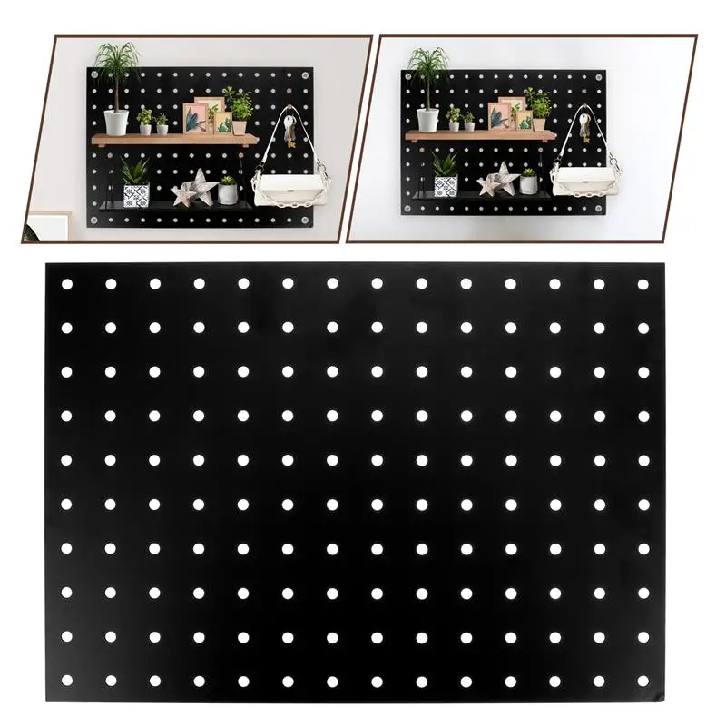 

Pegboard Panel Wall Pegboard Panel Metal Pegboard Panels For Wall Garage Tools Storage System For Workbench Workshop