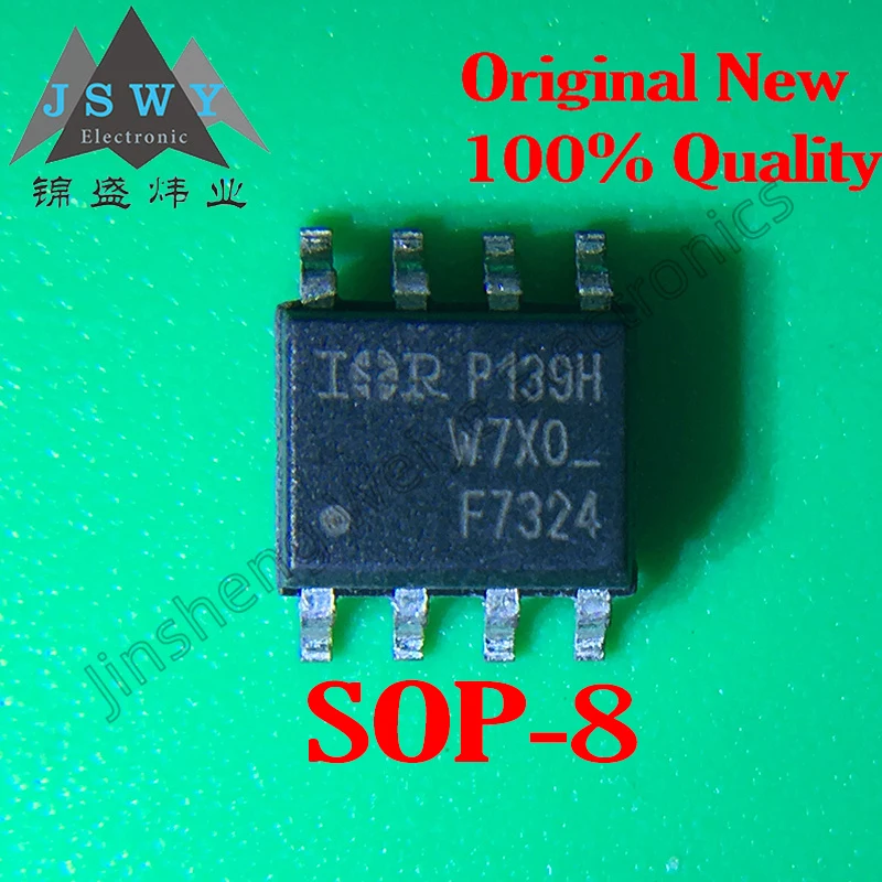 

(10/50PCS) IRF7324 F7324 SOP-8 P+P Channel MOS Tube Field Effect Tube 20V/9A Original Genuine In Stock Ships Fast!