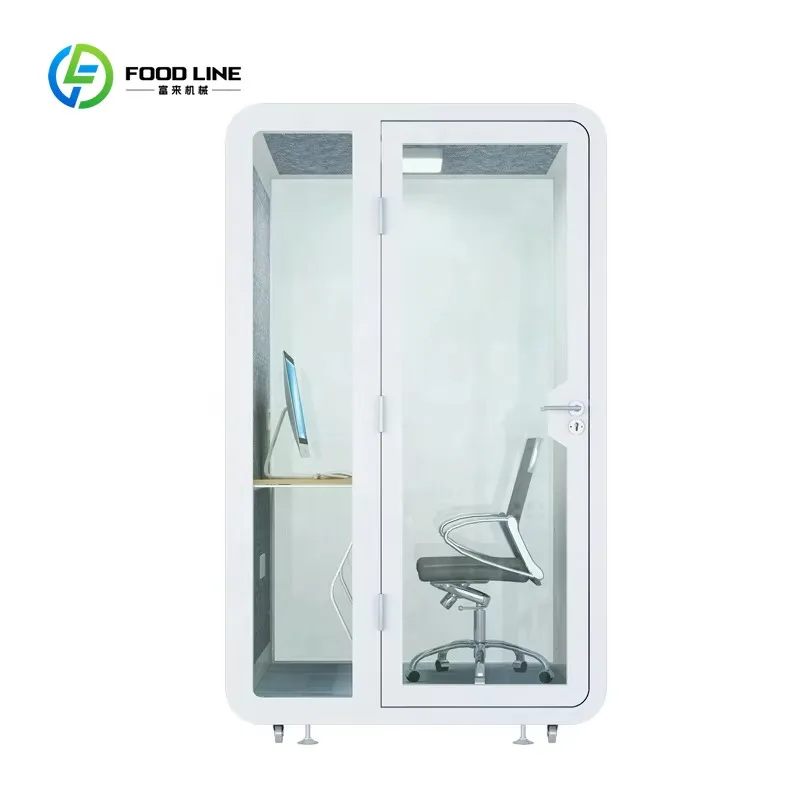 Customized Portable Silence Soundproof Recording Studio Acoustic Vocal Booth Isolation Office Phone Booth