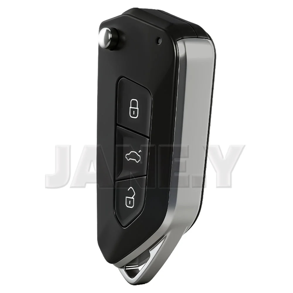 10 X Modified Key Fob Shell Case For Skoda For Seat For VW Jetta Polo Golf Tiguan 5K0 837 202AD Filp NOT keyless Car Key Cover