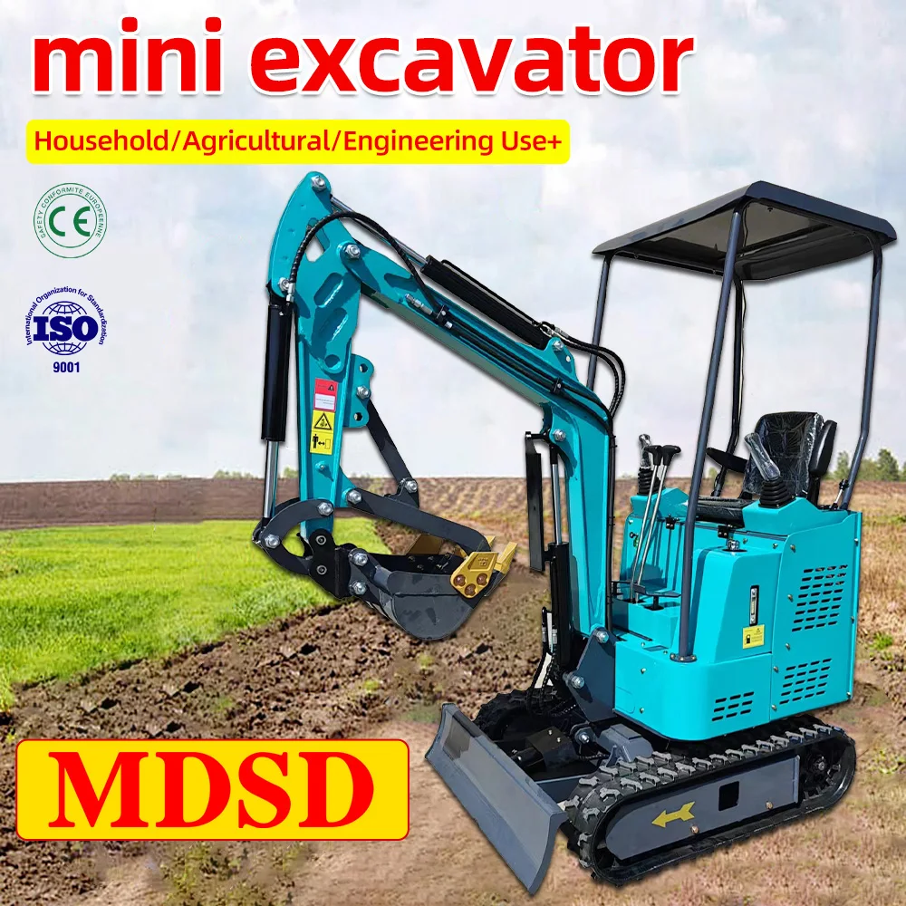 Mini escavatore per Kubota con mini escavatore cingolato idraulico a basso prezzo EPA/EURO 5 Piccolo escavatore da utilizzare per terreni agricoli domestici