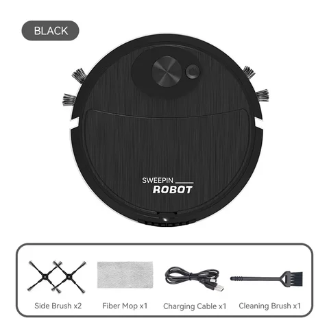 USB 충전 청소 로봇 걸레 기계, 애완 동물 털, 단단한 바닥 카펫, 홈 스마트 청소 흡입 청소 기기
