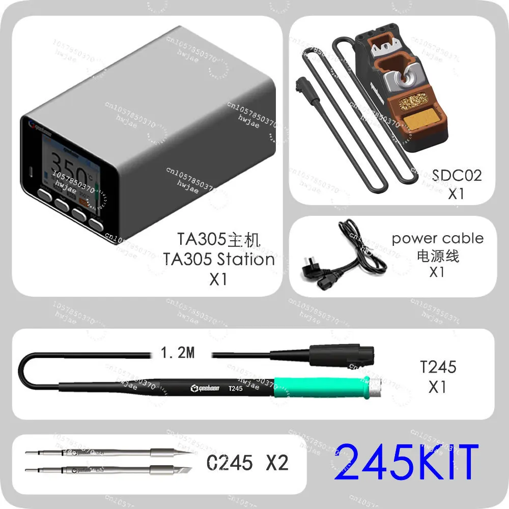 GEEBOON 150W TA305 C210/C245/C115 Enhanced safety soldering station use Line tranformer