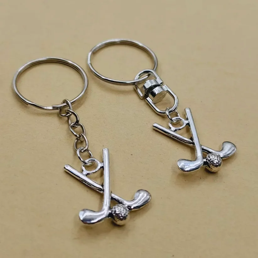 1Pcs Field Hockey Alloy Key Chain For Women Bag Car Keychain Charm Gothic Key Ring Jewelry Aceessories Gifts