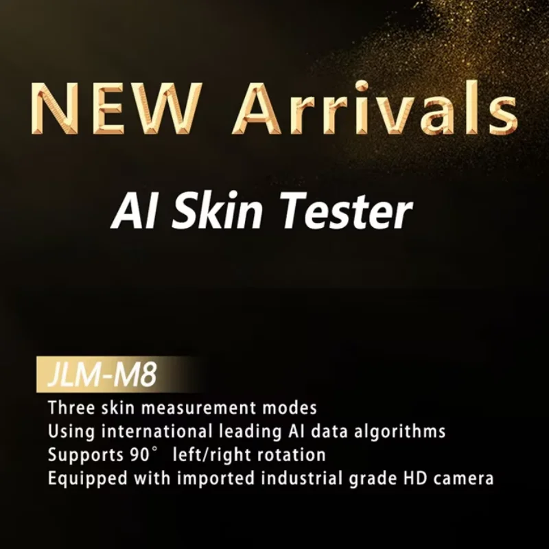 Al Skin Tester EpilatorSkin test Machine for Beauty Salon with Three Testing Modes Data Cloud Storage Acne Pigmentation Analysis