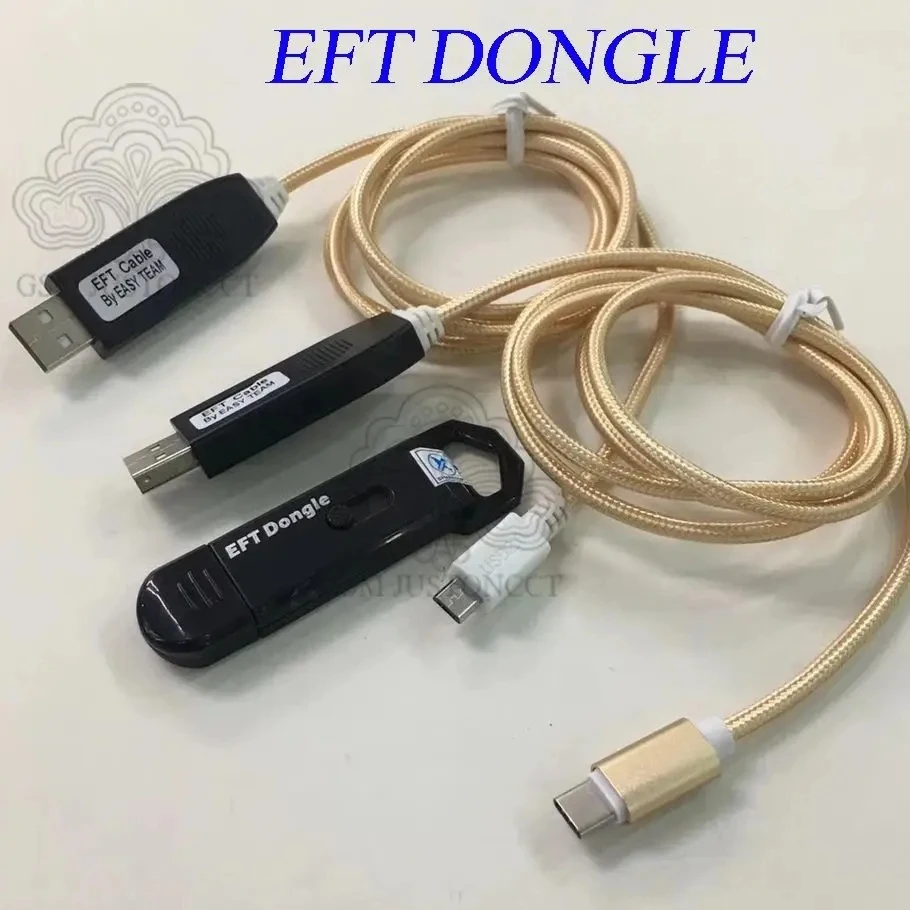 EASY FIRMWARE TEMA / EFT DONGLE and EFT Dongle Serial 2 IN 1 cable