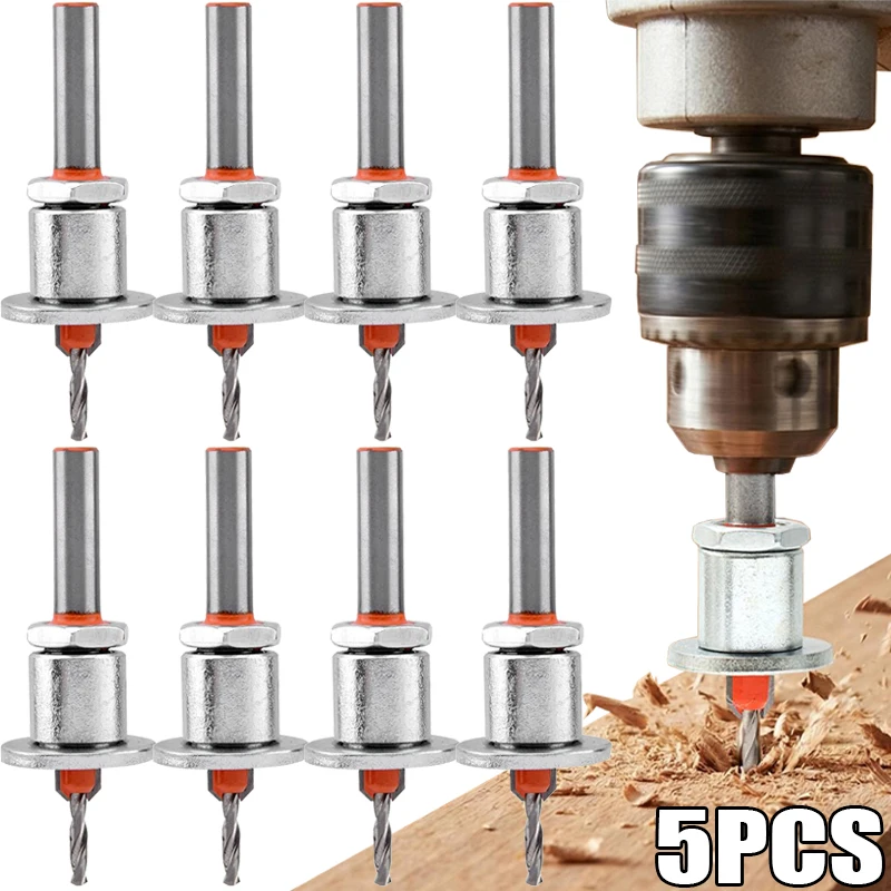 

Сверло-зенкер с регулируемым ограничителем глубины для дерева, пластика, металла