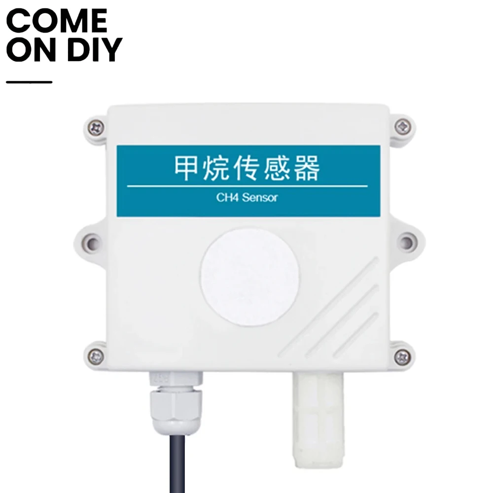 Methane Concentration Detector Sensor with Digital Display 0-100LEL CH4 Transmitter Output RS485 0-5V 0-10V 4-20mA Gas Sensor