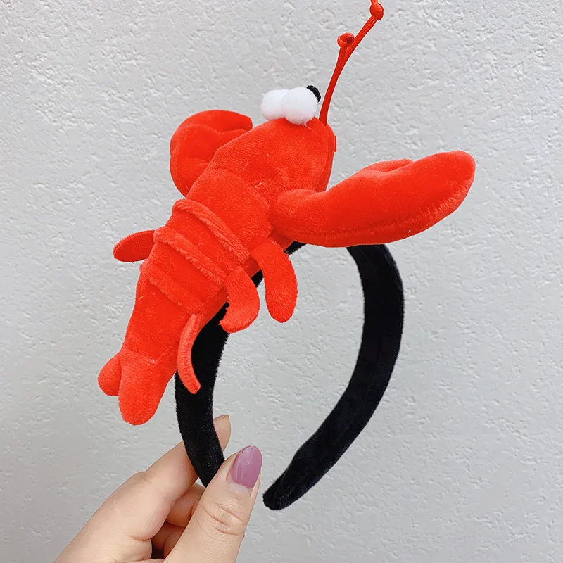 Anime Cosplay Dinosaurier-Krabben-Stirnband, Super Niedliches Cartoon-Stirnband für Vergnügungsparks, Lustiges Haarband, Haaraccessoire – Detail 4